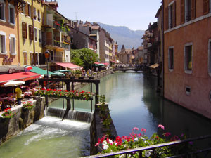 Annecy's "old town"