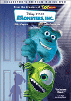 Monsters Inc. DVD Cover
