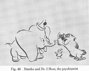 Dumbo and Owl sketch
