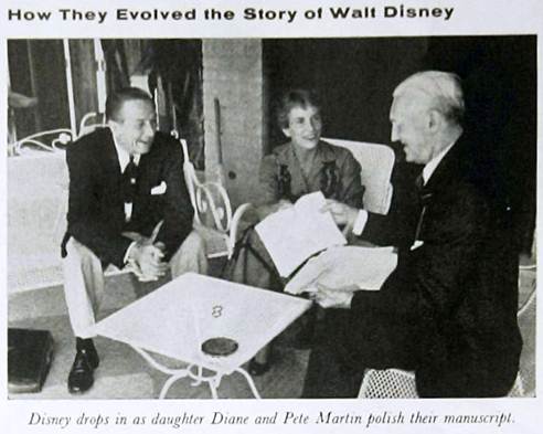 Walt and Diane with Pete Martin