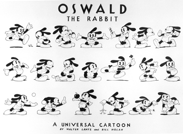 Oswald Model Sheet